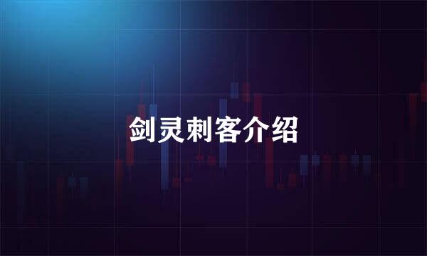 剑灵刺客介绍