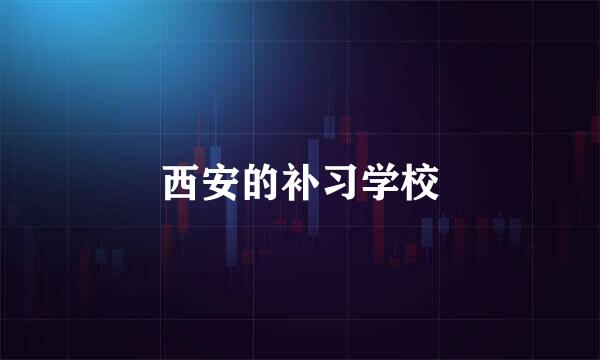 西安的补习学校