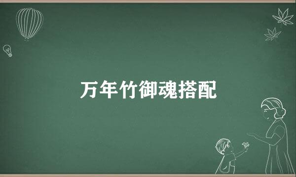 万年竹御魂搭配