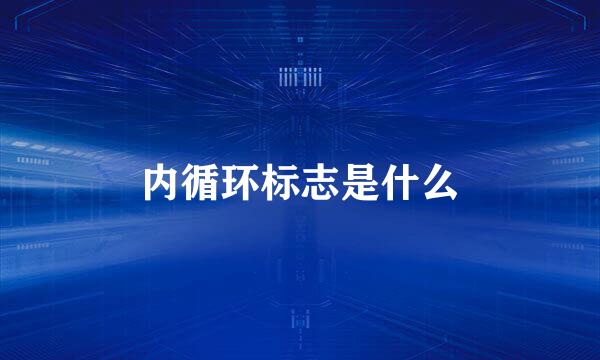 内循环标志是什么