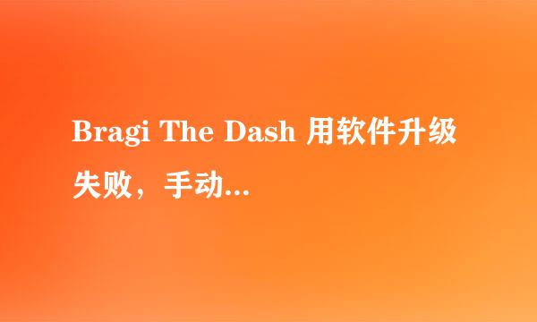 Bragi The Dash 用软件升级失败，手动升级吧！
