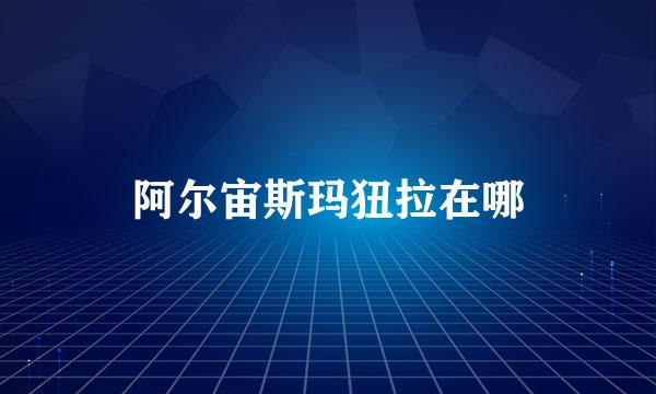 阿尔宙斯玛狃拉在哪