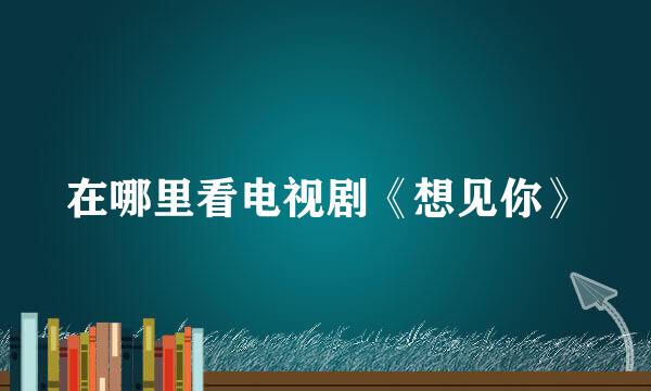 在哪里看电视剧《想见你》