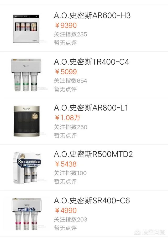 真正的高端净水器品牌有哪几个?什么样的好?
