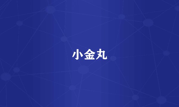 小金丸