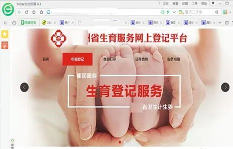 计划生育登记网上查询