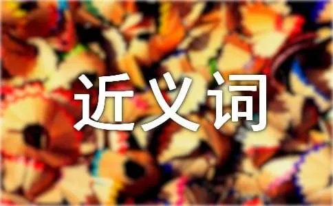 认真的近义词