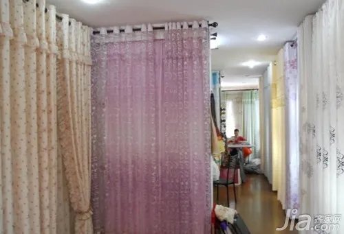 店铺装修 窗帘店装修效果图