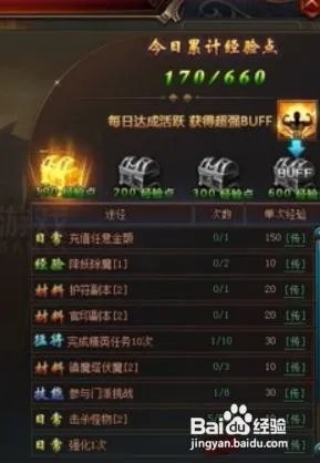 个人天关活动