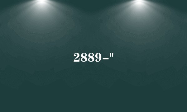 2889-