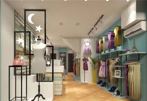 30平米服装店装修效果图 服装店如何装修个性又吸睛