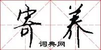 寄养