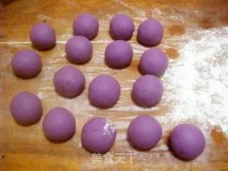 紫薯汤圆