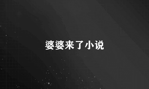 婆婆来了小说