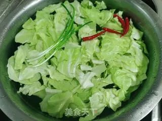 酸辣包菜