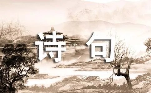 酒的诗句