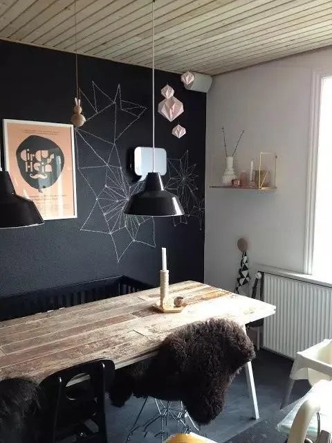 好屋美图 | 毕业了,我把黑板搬回家。