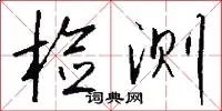 检测