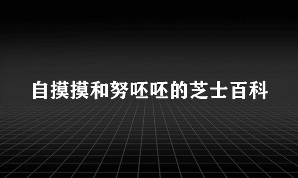 自摸摸和努呸呸的芝士百科