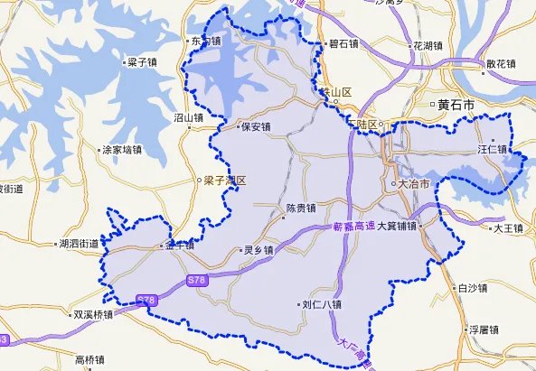大冶有哪些镇