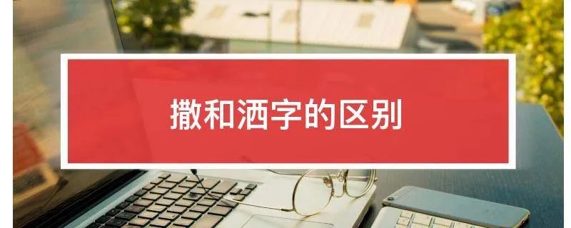 撒和洒字的区别