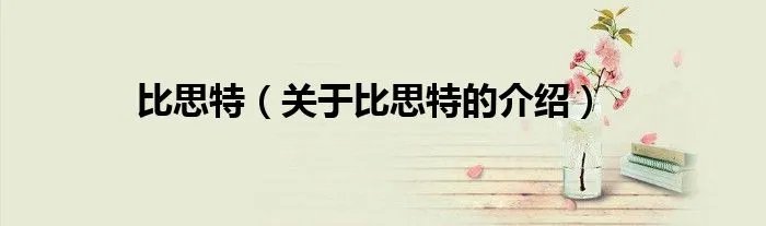 比思特（关于比思特的介绍）