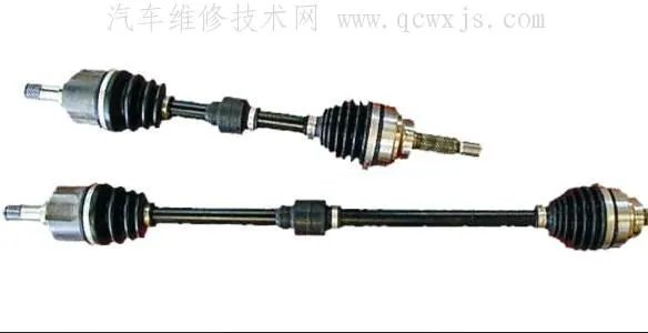 汽车半轴(驱动轴)的作用及构造和类型区别