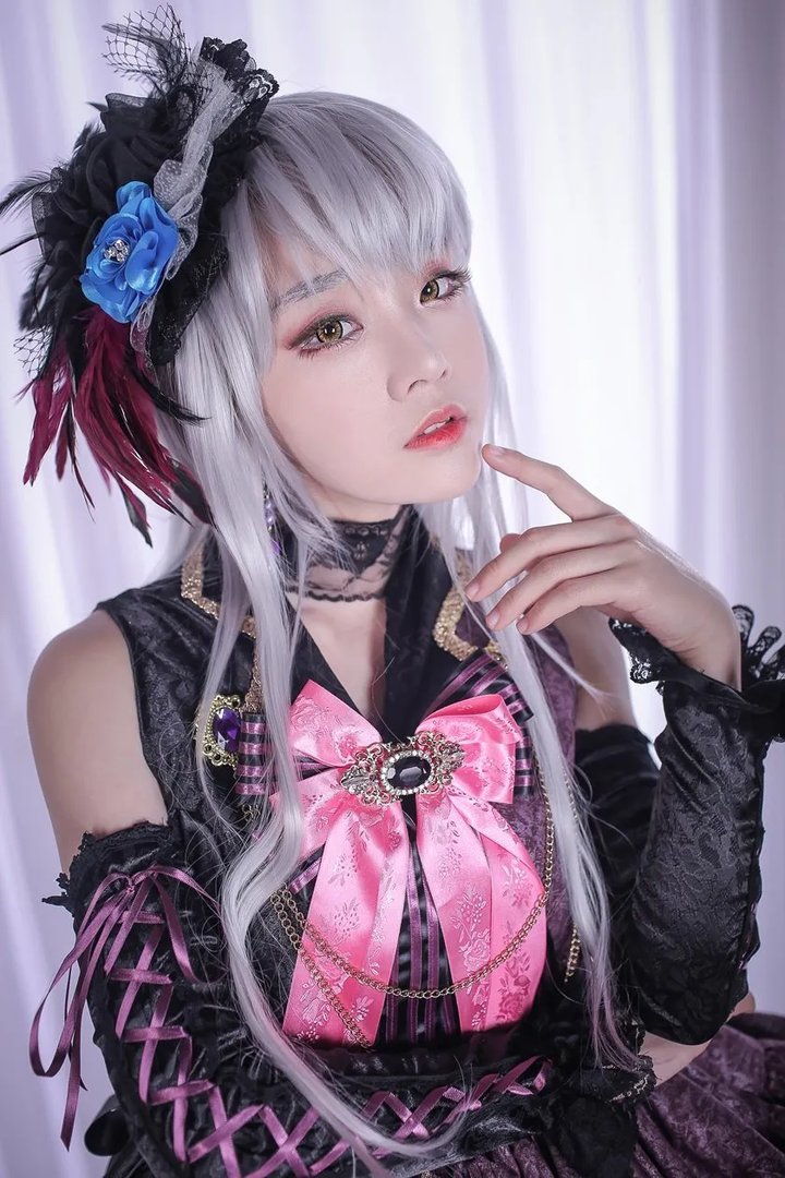 前螺旋猫成员Miyuko新Cos美图 高贵冷艳的偶像歌手