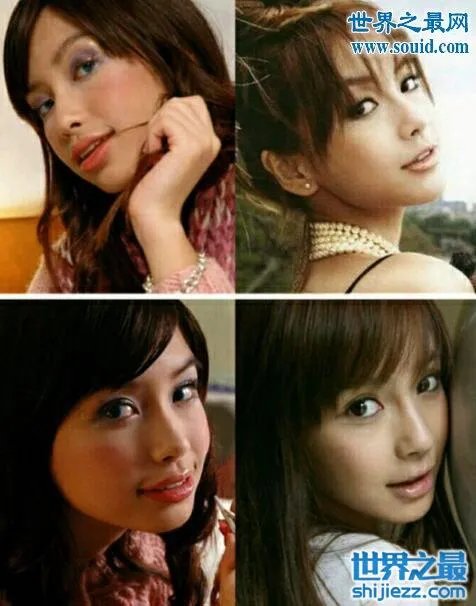 angelababy杨颖整容前后照片,简直就是换头