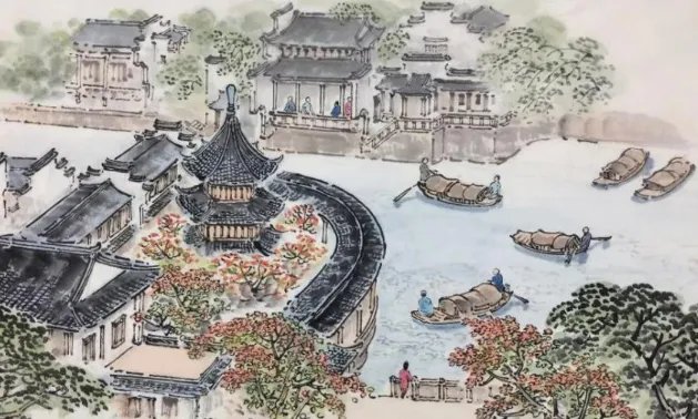 桂枝香金陵怀古意象意境