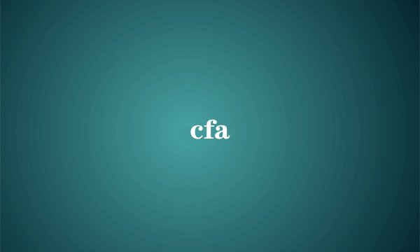 cfa