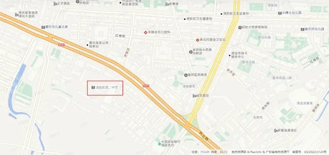 2023年广东公务员考试笔试考点安排及交通指南(清远考区)