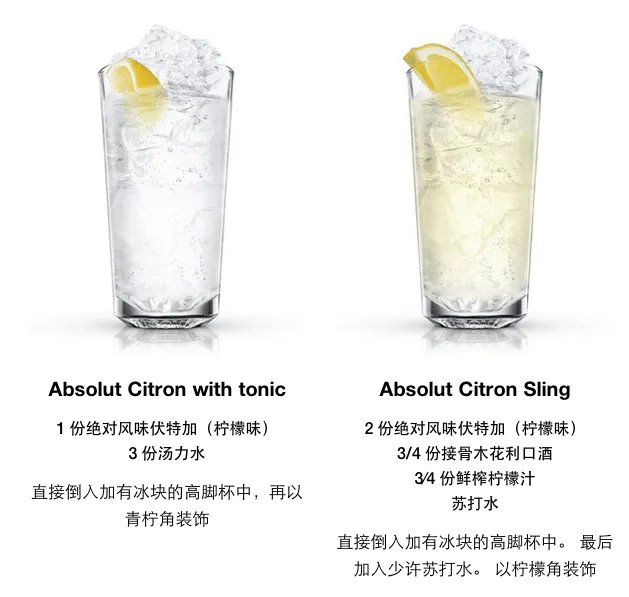 绝对伏特加怎么喝 18种绝对伏特加调酒方案图解