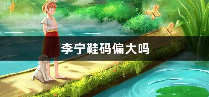 李宁鞋码偏大吗