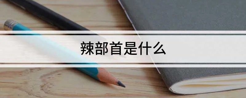 辣部首是什么