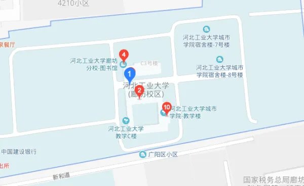 河北工业大学各校区的详细地址 邮编