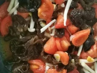 番茄白玉菇
