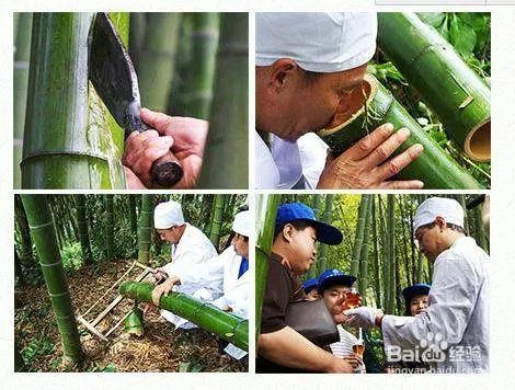 竹筒酒的酒是怎么装进去的?