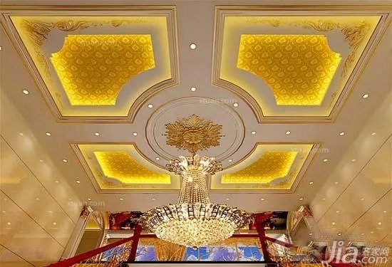 4种风格天花吊顶装修效果图
