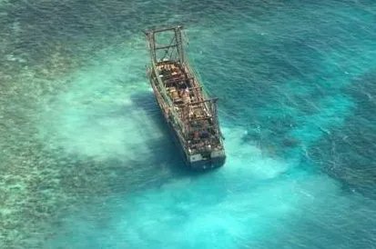 黄岩岛搁浅渔船残骸已被清除是怎么回事?