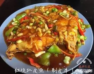 扒皮鱼的做法?