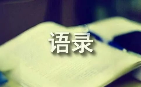 王卯卯的语录