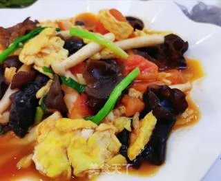 番茄白玉菇