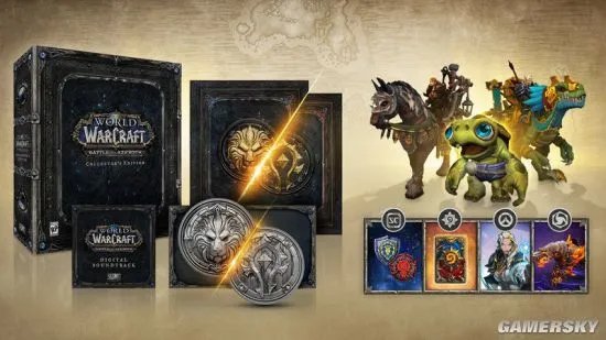 《魔兽世界：争霸艾泽拉斯》8月14日上线 实体收藏版公布