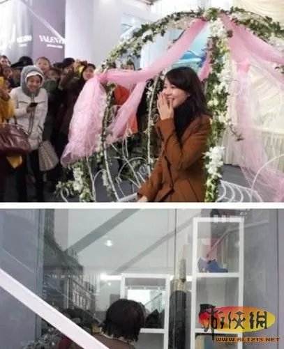 厦门土豪为求婚买千双鞋 为女友换上“水晶鞋"