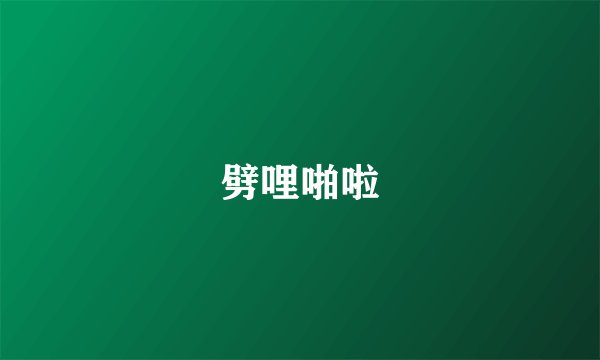 劈哩啪啦