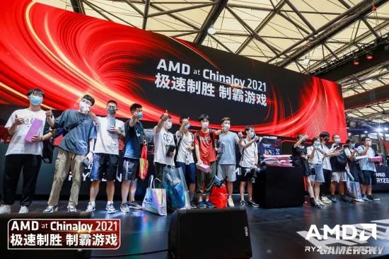 全场最佳 AMD Chinajoy2021展台圆满收官