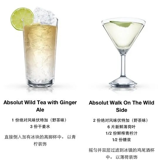 绝对伏特加怎么喝 18种绝对伏特加调酒方案图解