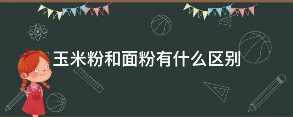玉米粉和面粉有什么区别