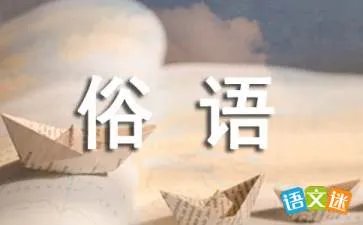 桥的俗语